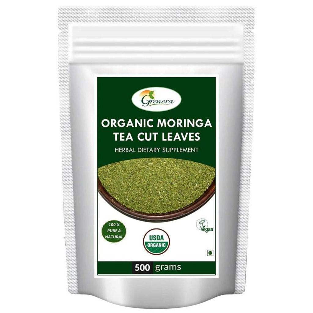 Grenera Organic Moringa Tea Cut Leaves