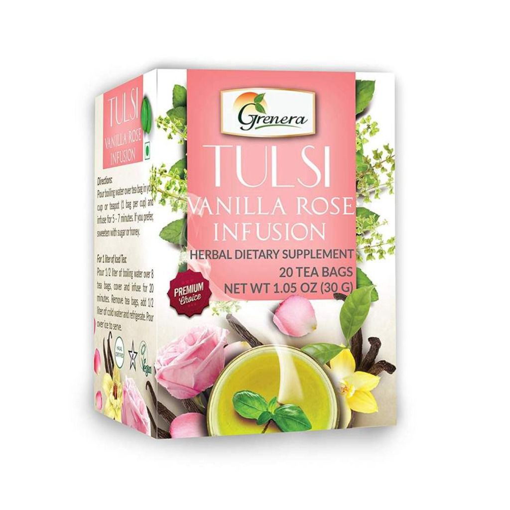 Grenera Tulsi Vanilla Rose Infusion