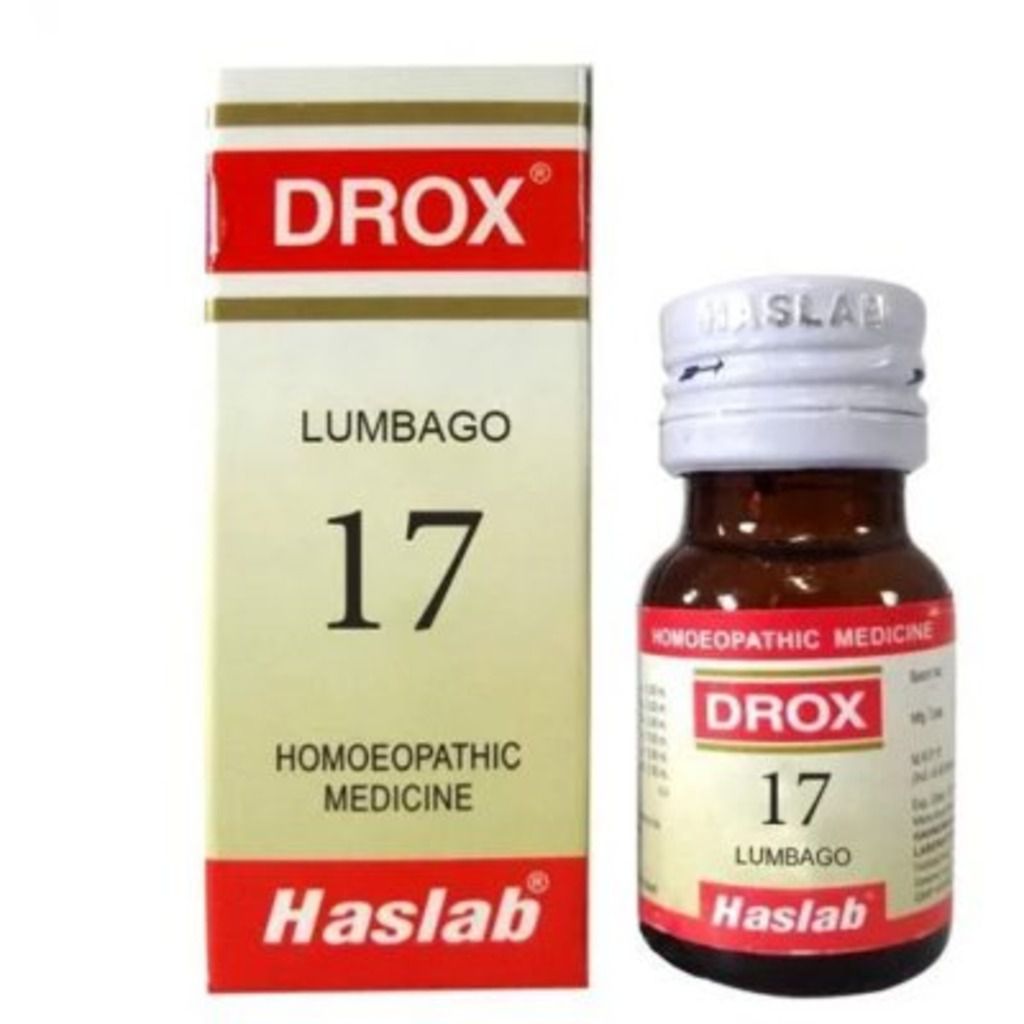 Haslab DROX 17 (Lumbago Drops - Backache)