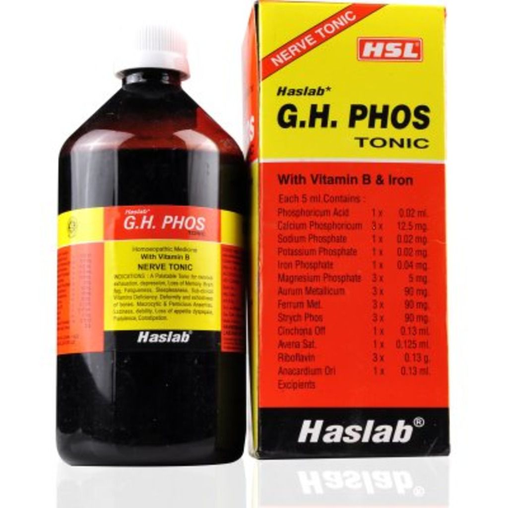Haslab G H Phos Tonic with Vitamin B and Iron