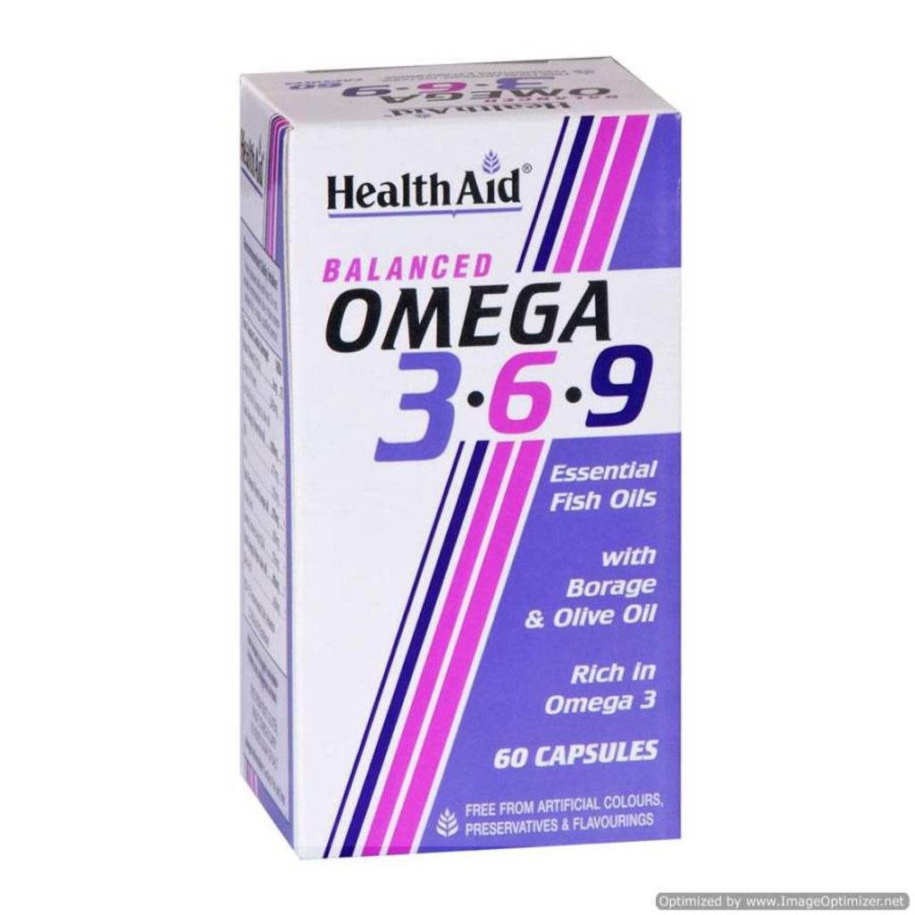 HealthAid Balanced Omega 3-6-9 Capsules