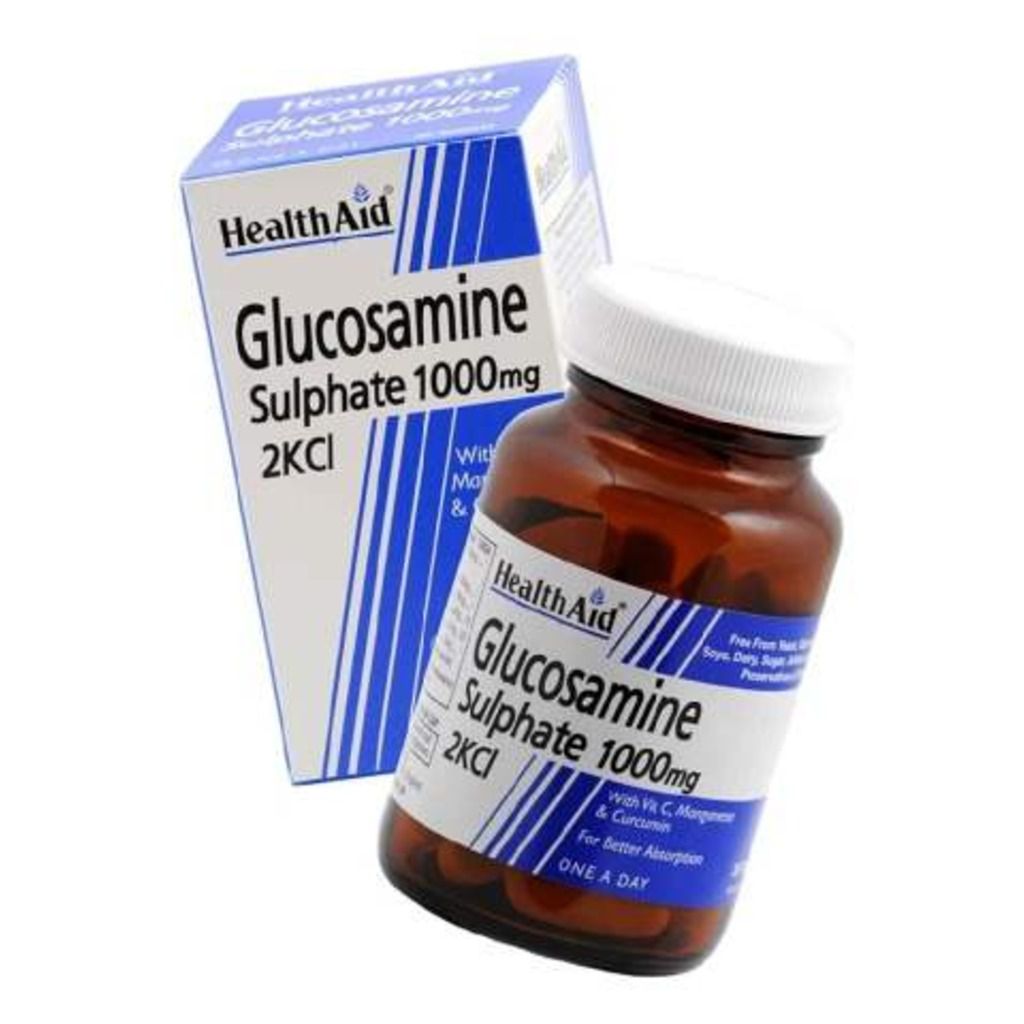 HealthAid Glucosamine Sulphate 2KCI 1000 mg Tablets