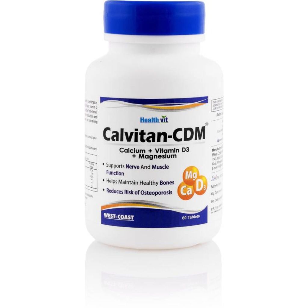 Healthvit Calcium Citrate + Vitamin D3 & Magnesium