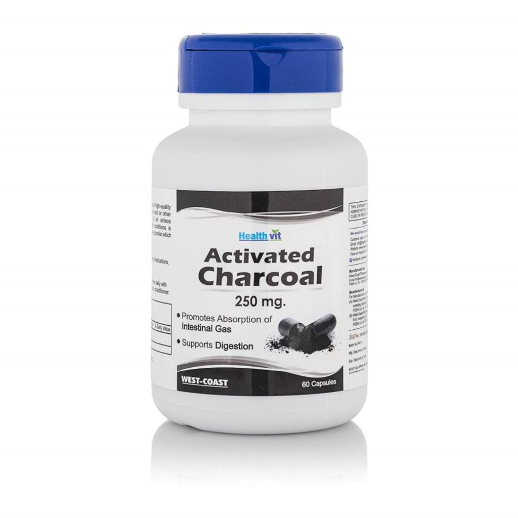 Healthvit Charcoal Activated 250mg