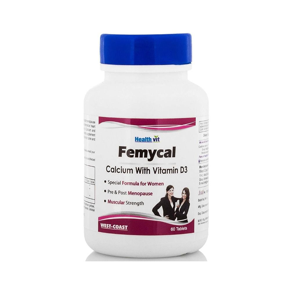 HealthVit Femycal Calcium and Vitamin D3 for Women