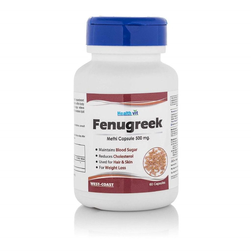HealthVit Fenugreek Powder 500 mg
