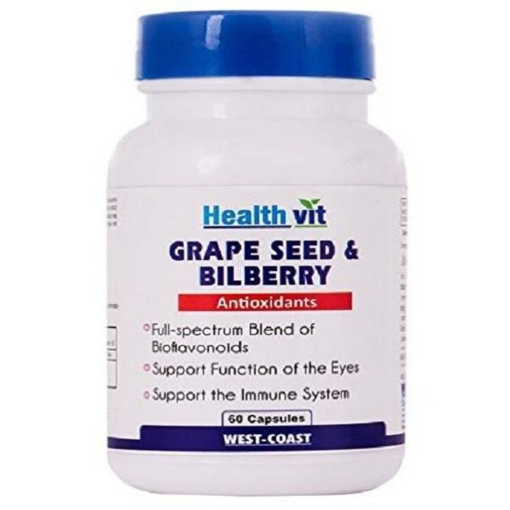Healthvit Grape Seed Extract + Bilberry Extract