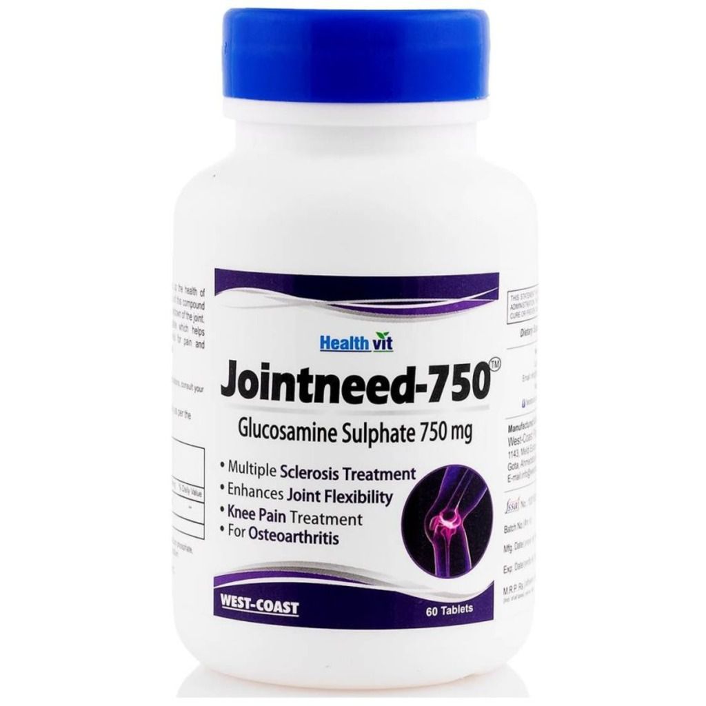 Healthvit Jointneed Glucosamine Sulphate 750 mg