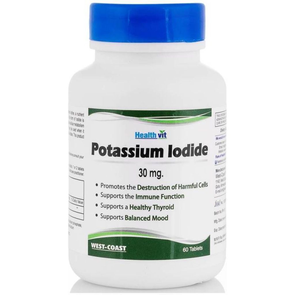 Healthvit Potassium Iodide 30mg