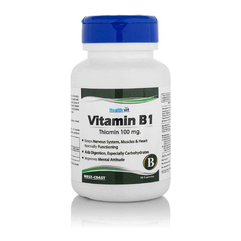 Healthvit Vitamin B1 Thiamin 100mg