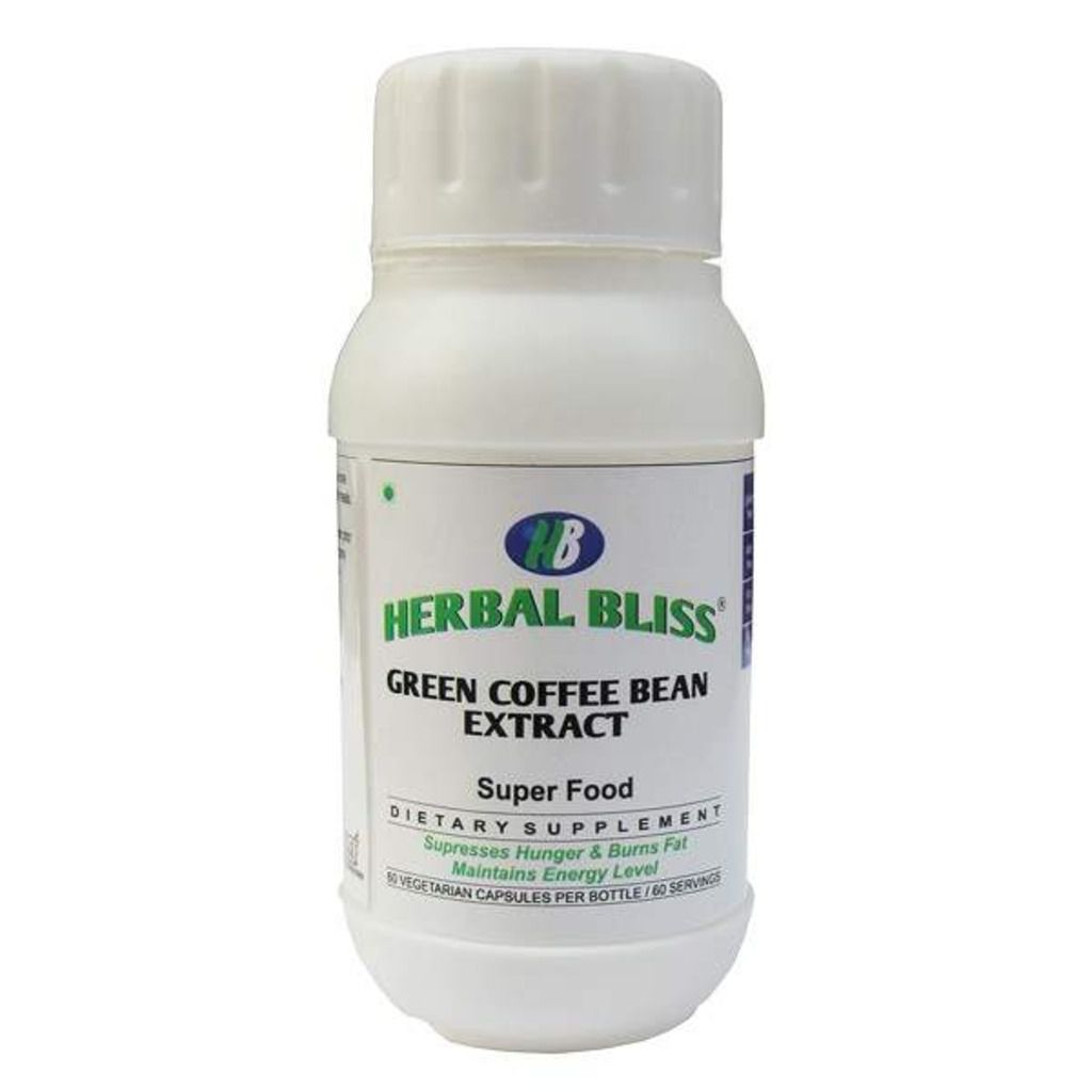 Herbal Bliss Green Coffee Bean Extract - 50% chlorogenic acid