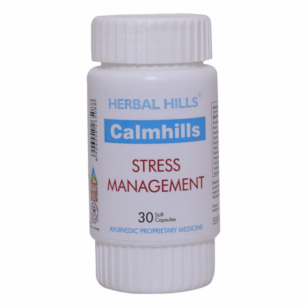 Herbal Hills Calmhills Stress Management Formula Capsules