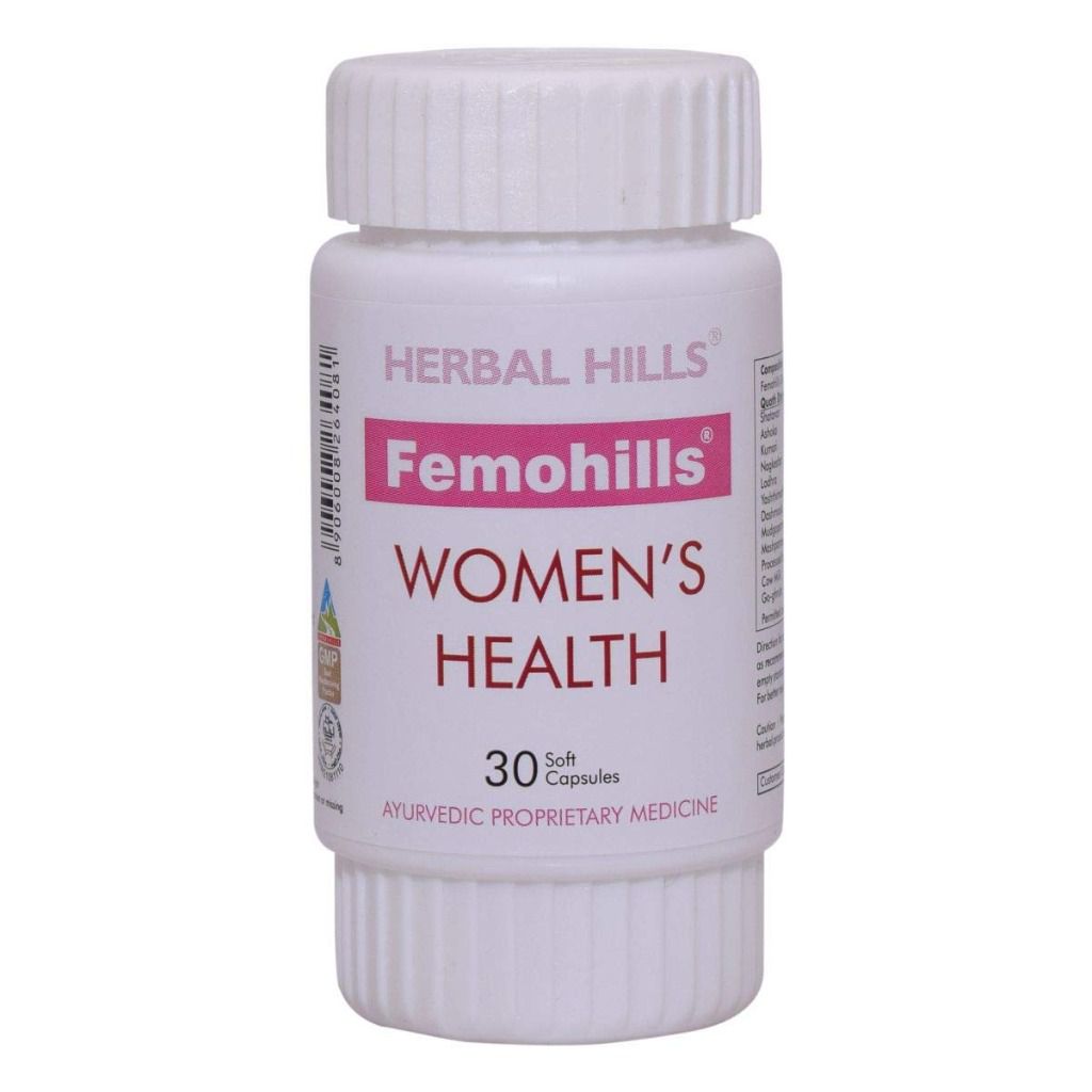 Herbal Hills Femohills Ayurvedic Capsules for Women's Health