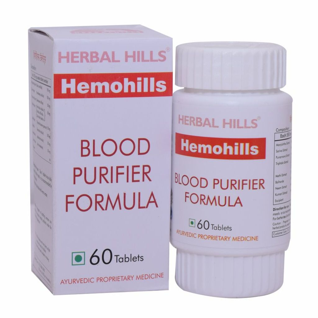 Herbal Hills Hemohills Blood Purifier Formula Tablets