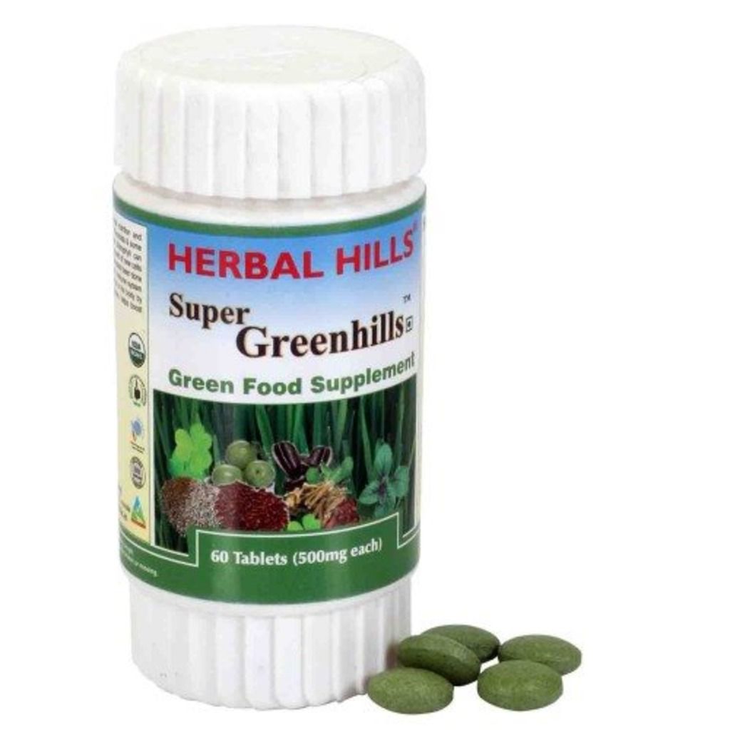 Herbal Hills Super Greenhills Tablets