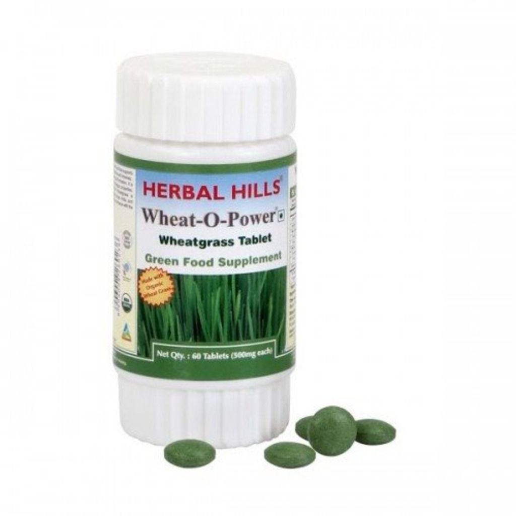 Herbal Hills Wheat O Power Tablets