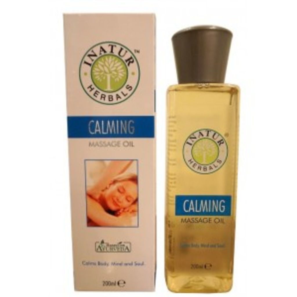 Inatur Calming Body Massage Oil