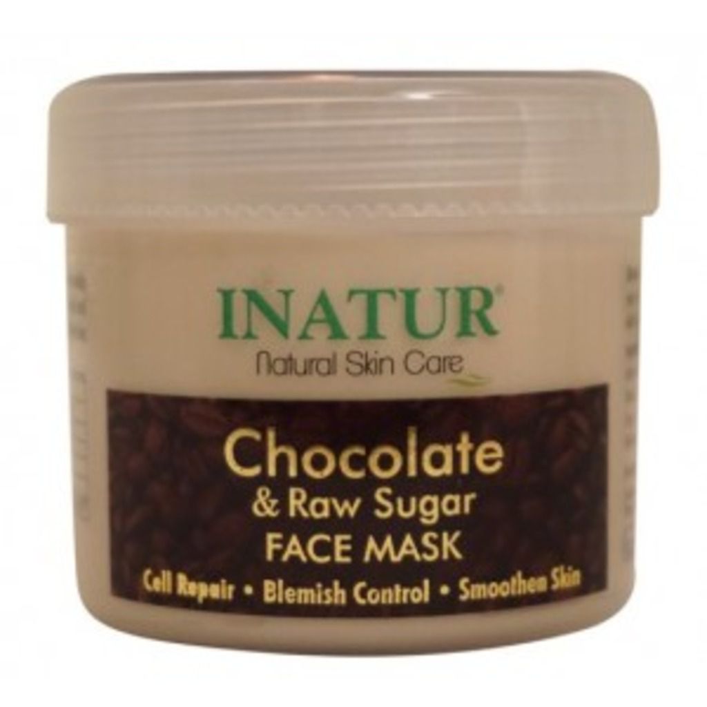 Inatur Chocolate & Raw Sugar Face Mask