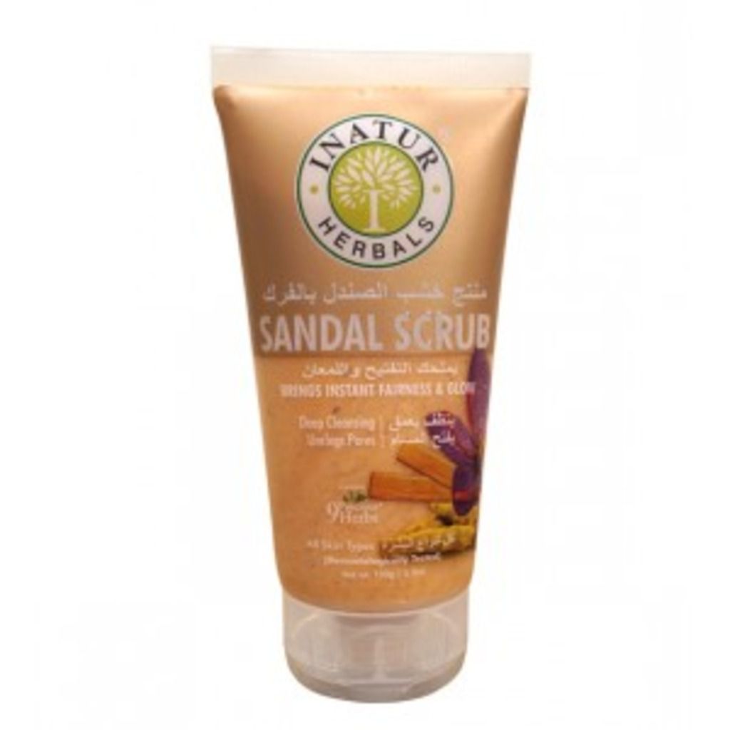 Inatur Sandal Face Scrub