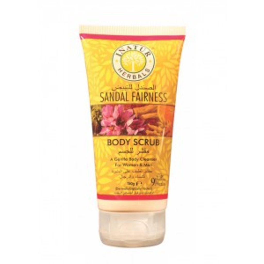 Inatur Sandal Fairness Body Scrub