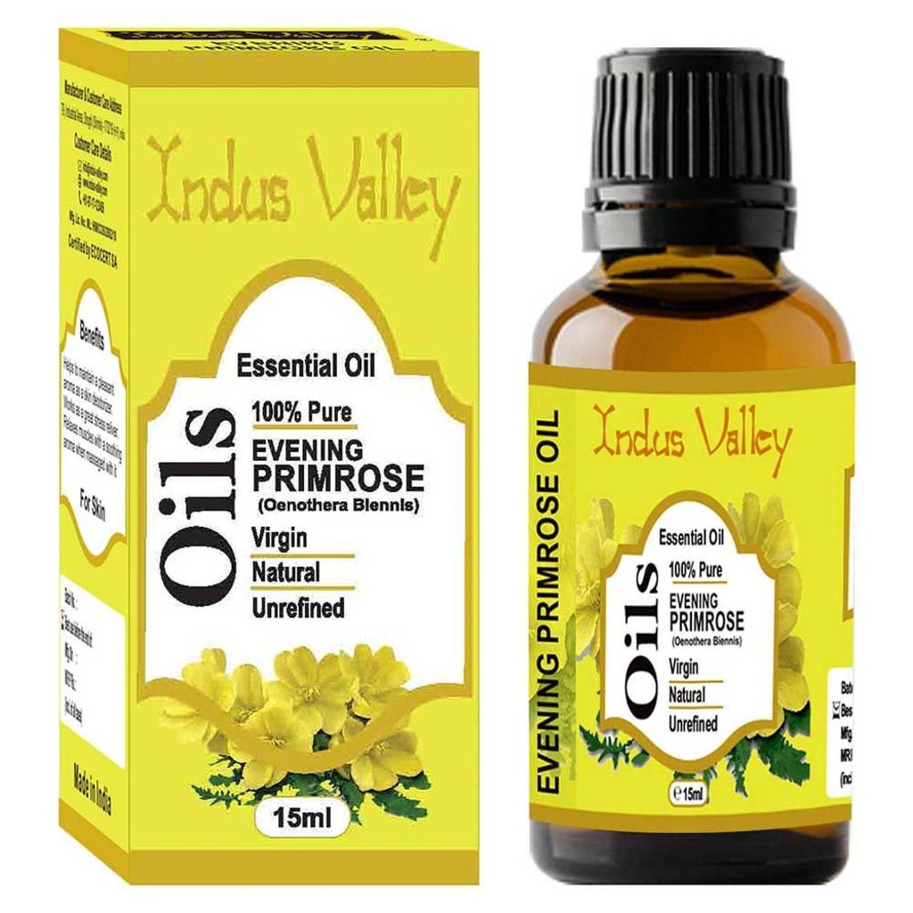 Indus Valley 100% Pure Evening Primrose Essential Oil
