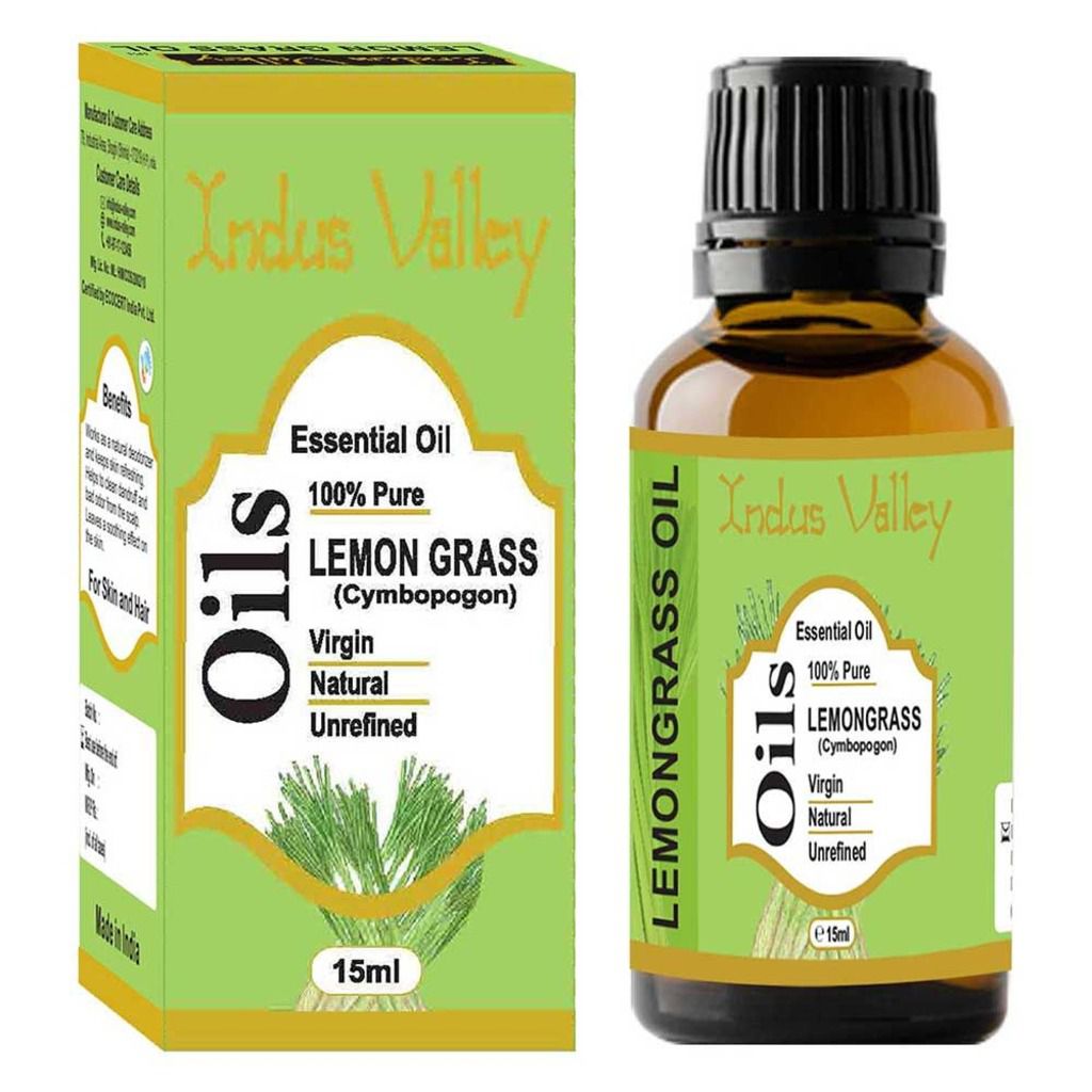 Indus Valley 100% Pure Lemongrass Essential Oil