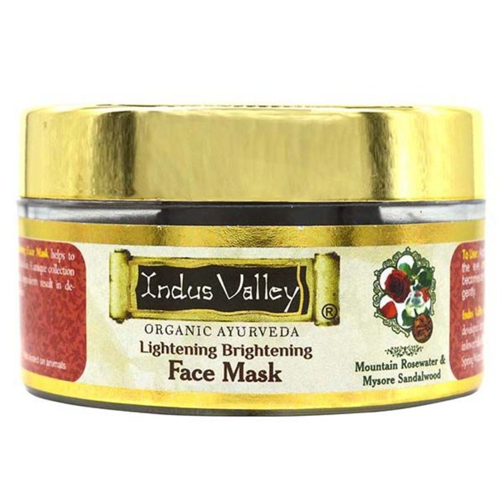 Indus Valley Lightening & Brightening Mask with Rose & Sandalwood