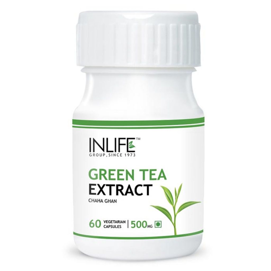 Inlife Green Tea Extract 500 mg Capsules