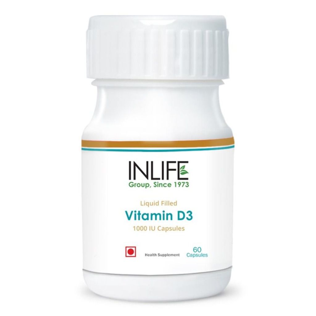 INLIFE Vitamin D3 Capsules