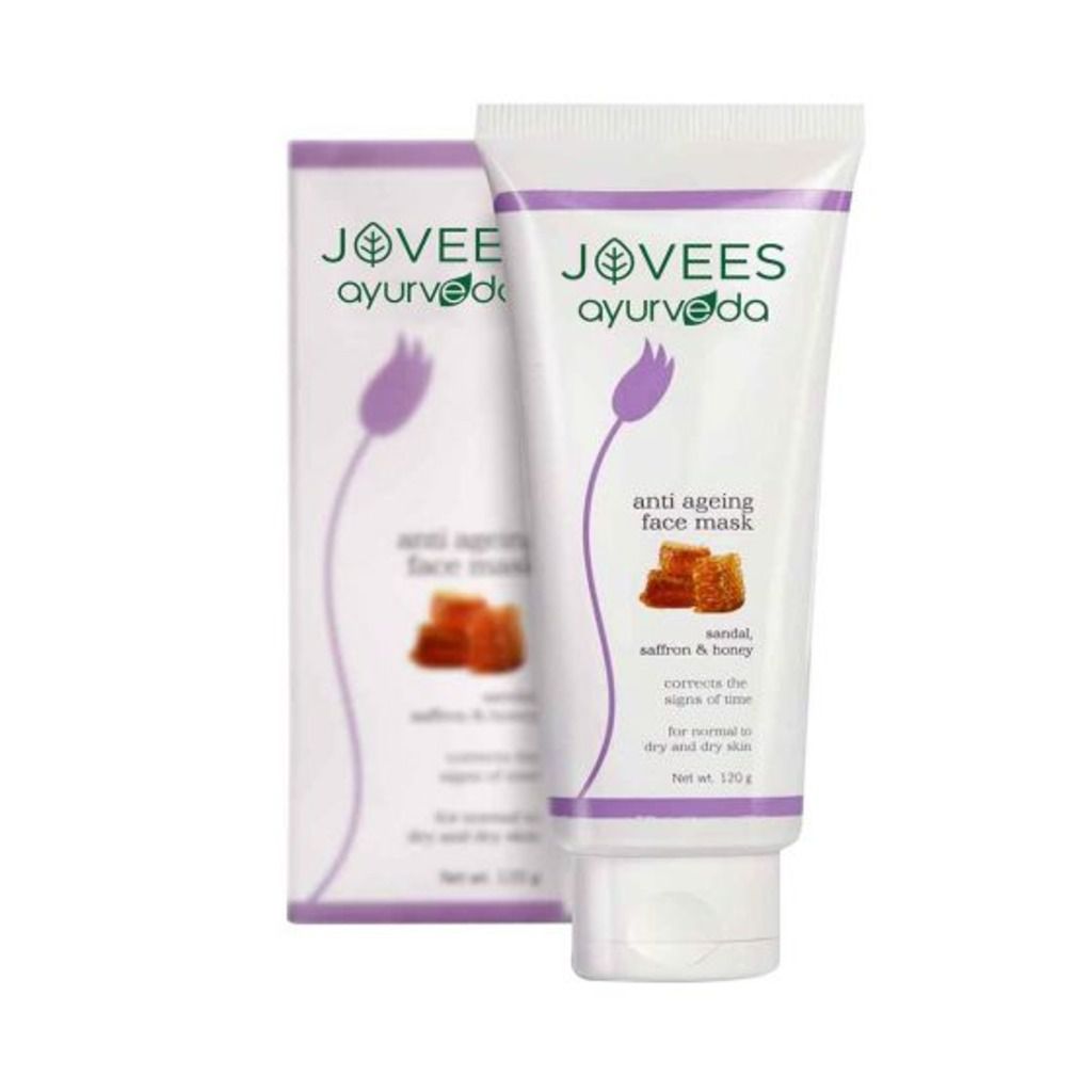 Jovees Herbals Ayurveda Sandal, Saffron and Honey Anti Ageing Face Mask