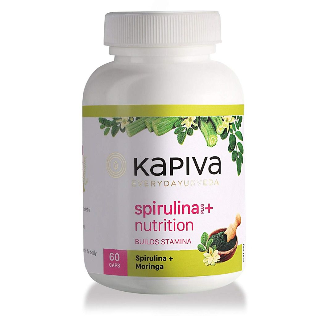 Kapiva Spirulina + Nutrition Capsules
