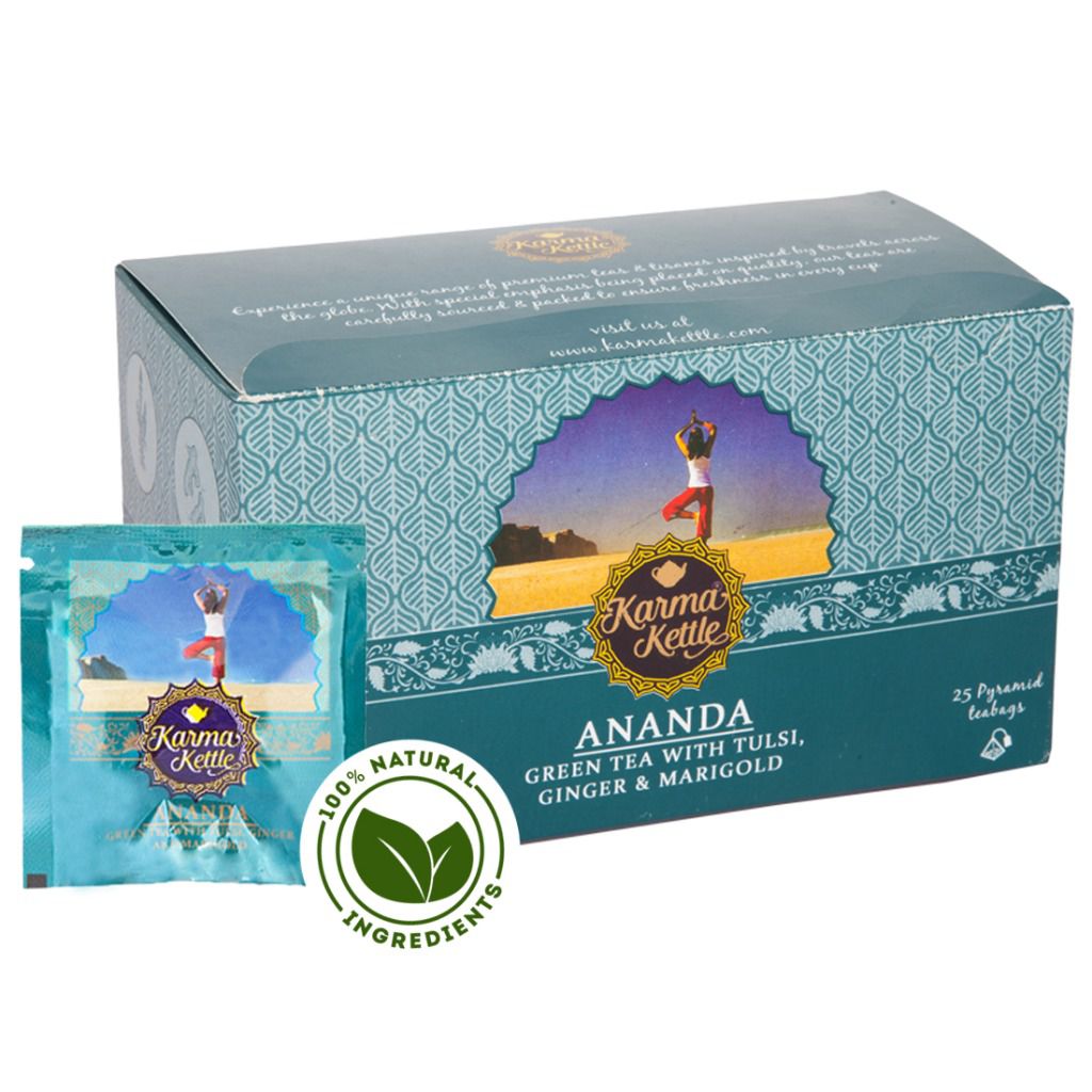 Karma Kettle Ananda 25 Pyramid Tea Bags