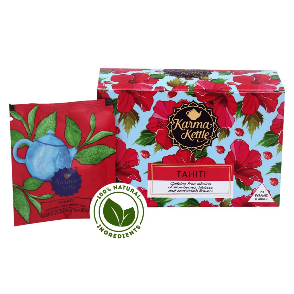 Karma Kettle Tahiti 20 Pyramid Tea Bags