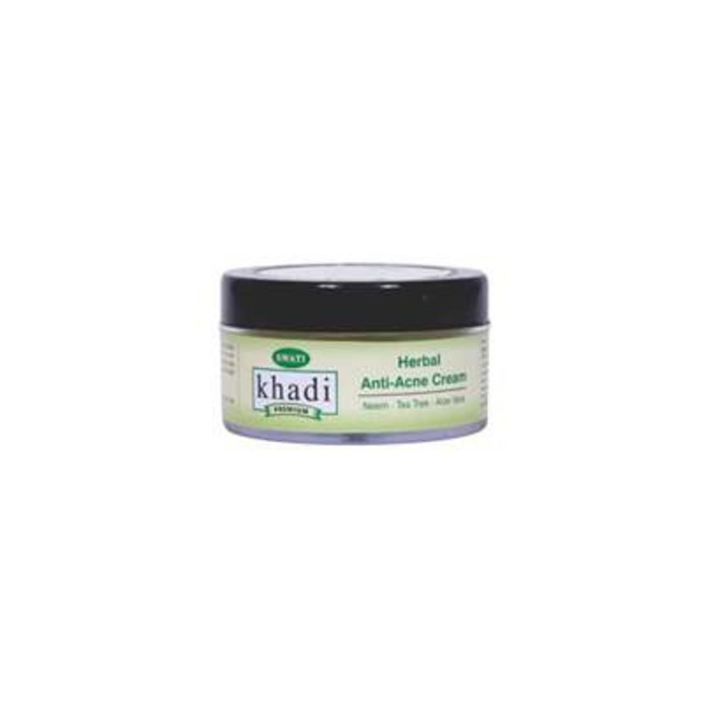 Khadi Premium Anti - acne Cream ( Neem - Tea Tree - Aloe Vera )