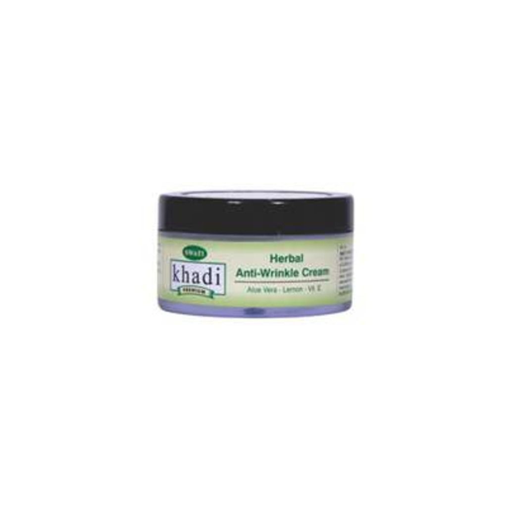 Khadi Premium Anti - wrinkle Cream ( Aloe Vera - Lemon - Vit. E )