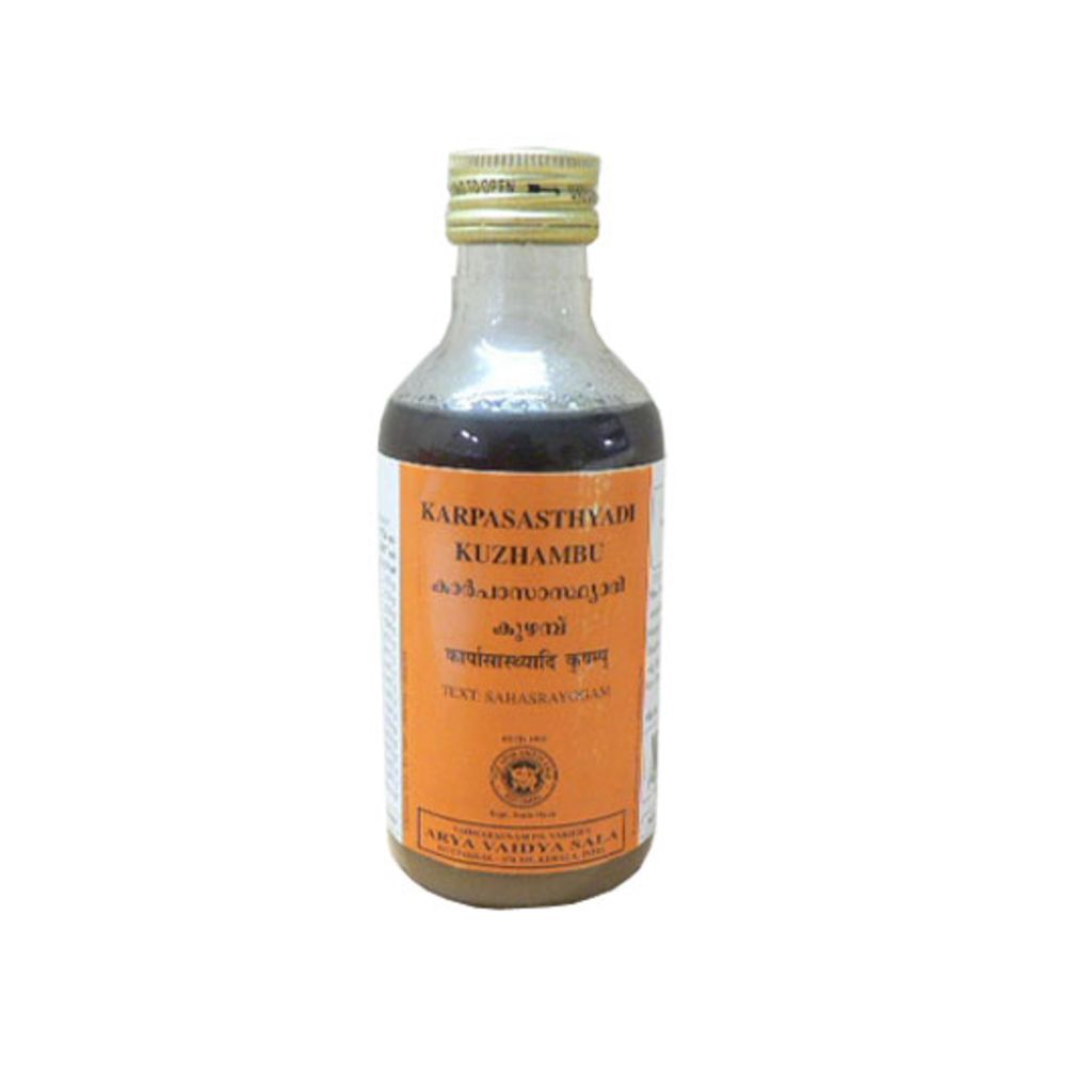 Kottakkal Ayurveda Karpasasthyadi Kuzhampu