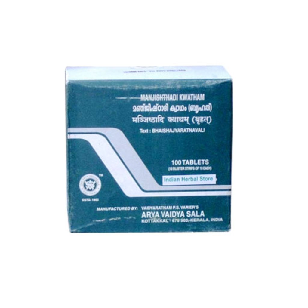 Kottakkal Ayurveda Manjishtadi Kwatham Tablets