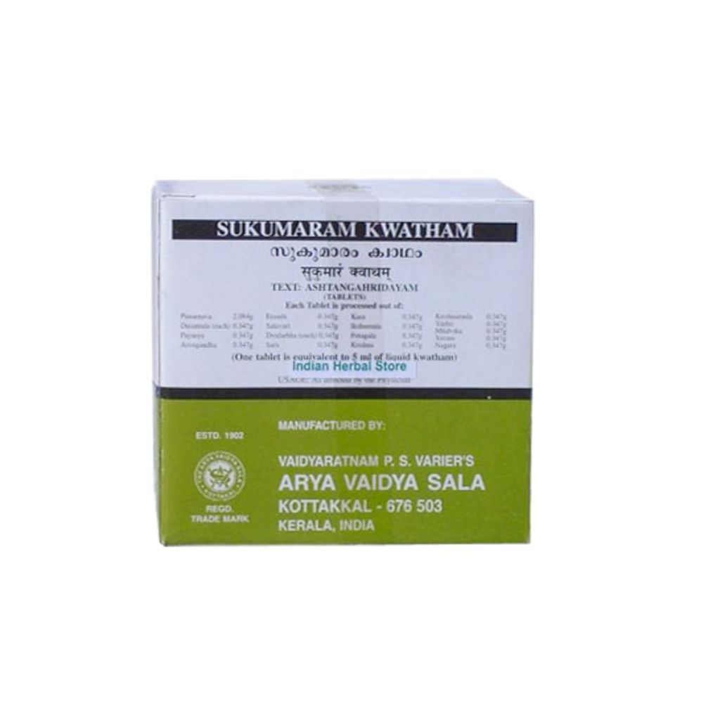 Kottakkal Ayurveda Sukumaram Kwatham Tablets