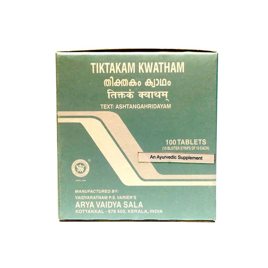 Kottakkal Ayurveda Tiktakam Kwatham Tablets