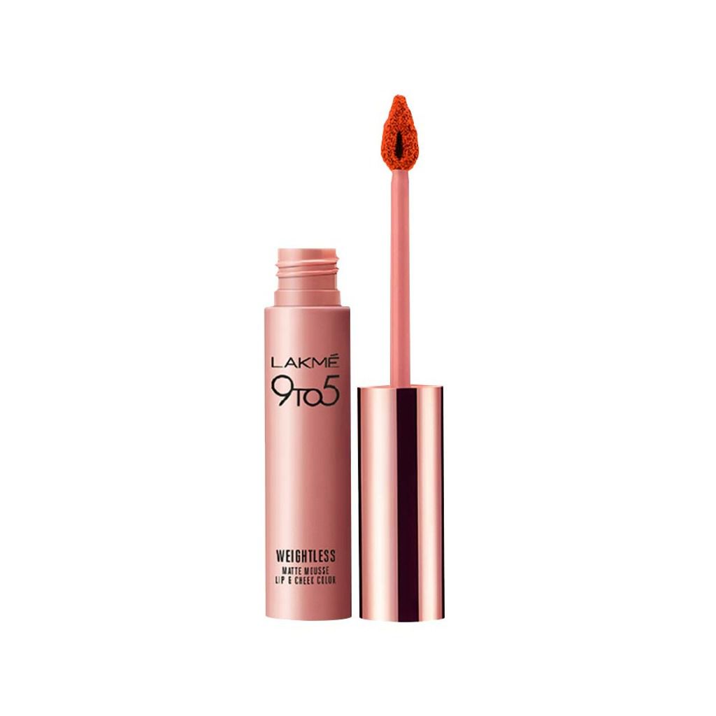 Lakme 9 to 5 Weightless Mousse Lip and Cheek Color - 9 gm