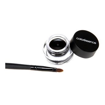 Coloressence Long Wear Gel Eyeliners With Brush - Black