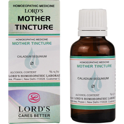Lords Homeo Caladium Segunium Mother Tincture 