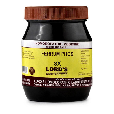 Lords Homeo Ferrum Phos  - 3X