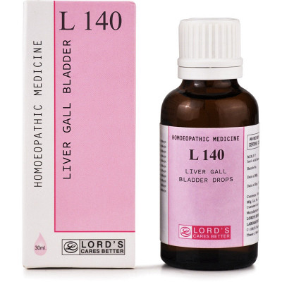 Lords Homeo L 140 Liver Gall Bladder Drops 