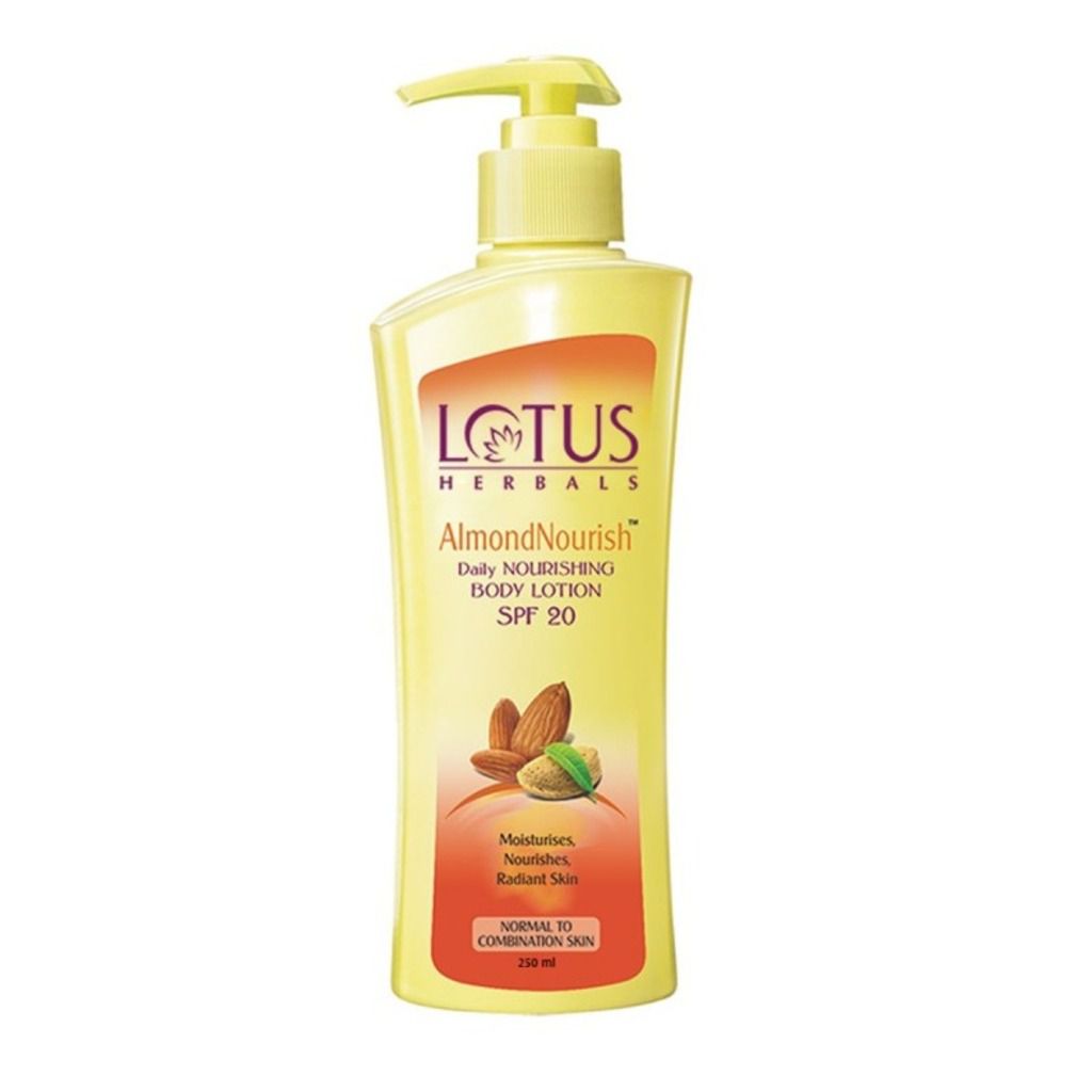 Lotus Herbals AlmondNourish Daily Nourishing Body Lotion SPF 20