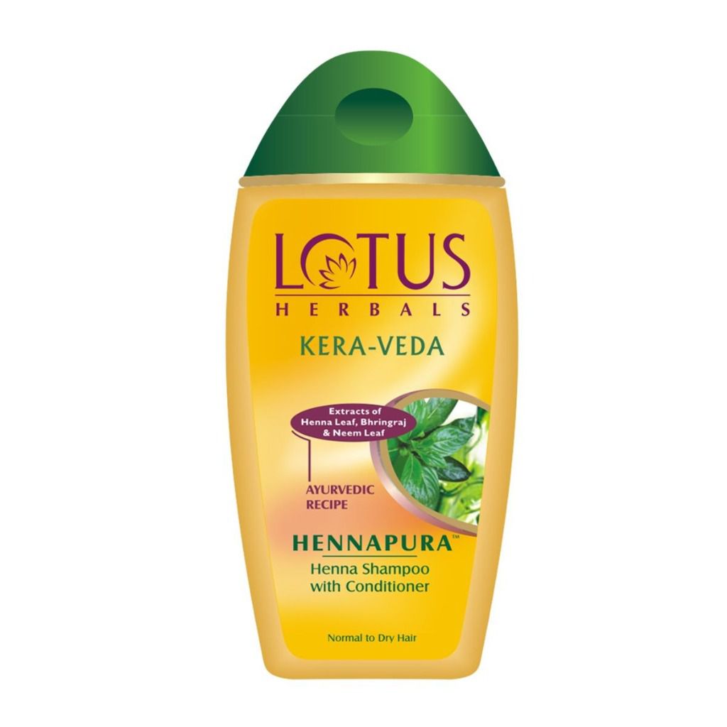 Lotus Herbals Kera - Veda Hennapura Henna Shampoo with Conditioner