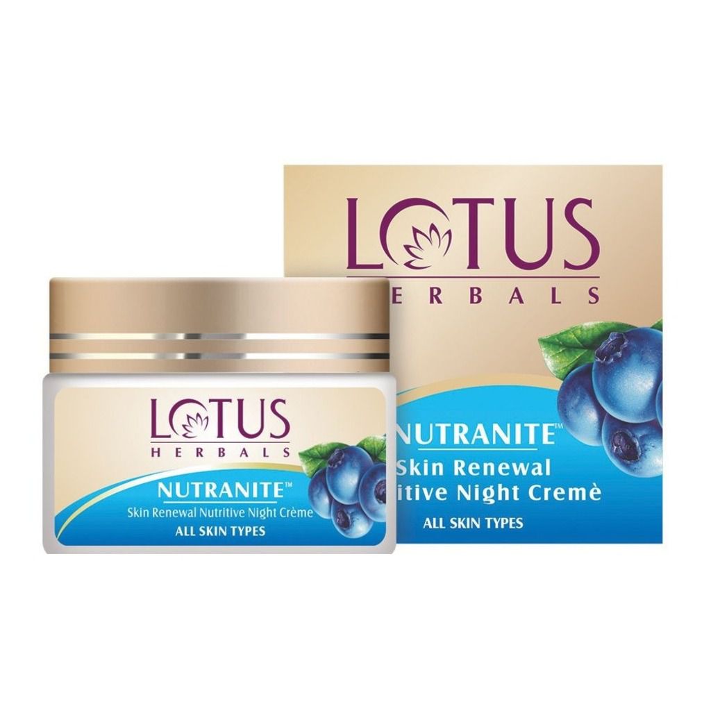 Lotus Herbals Nutranite Skin Renewal Nutritive Night Creme