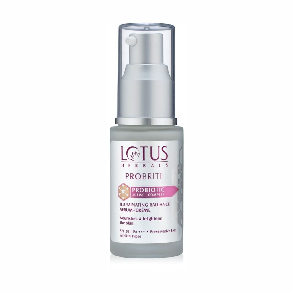 Lotus Herbals Probrite Illuminating Radiance Serum+Creme