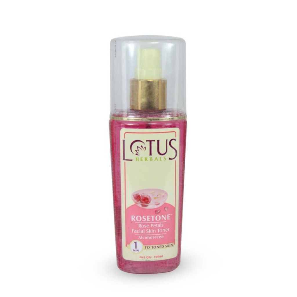 Lotus Herbals Rosetone Rose Petals Facial Skin Toner