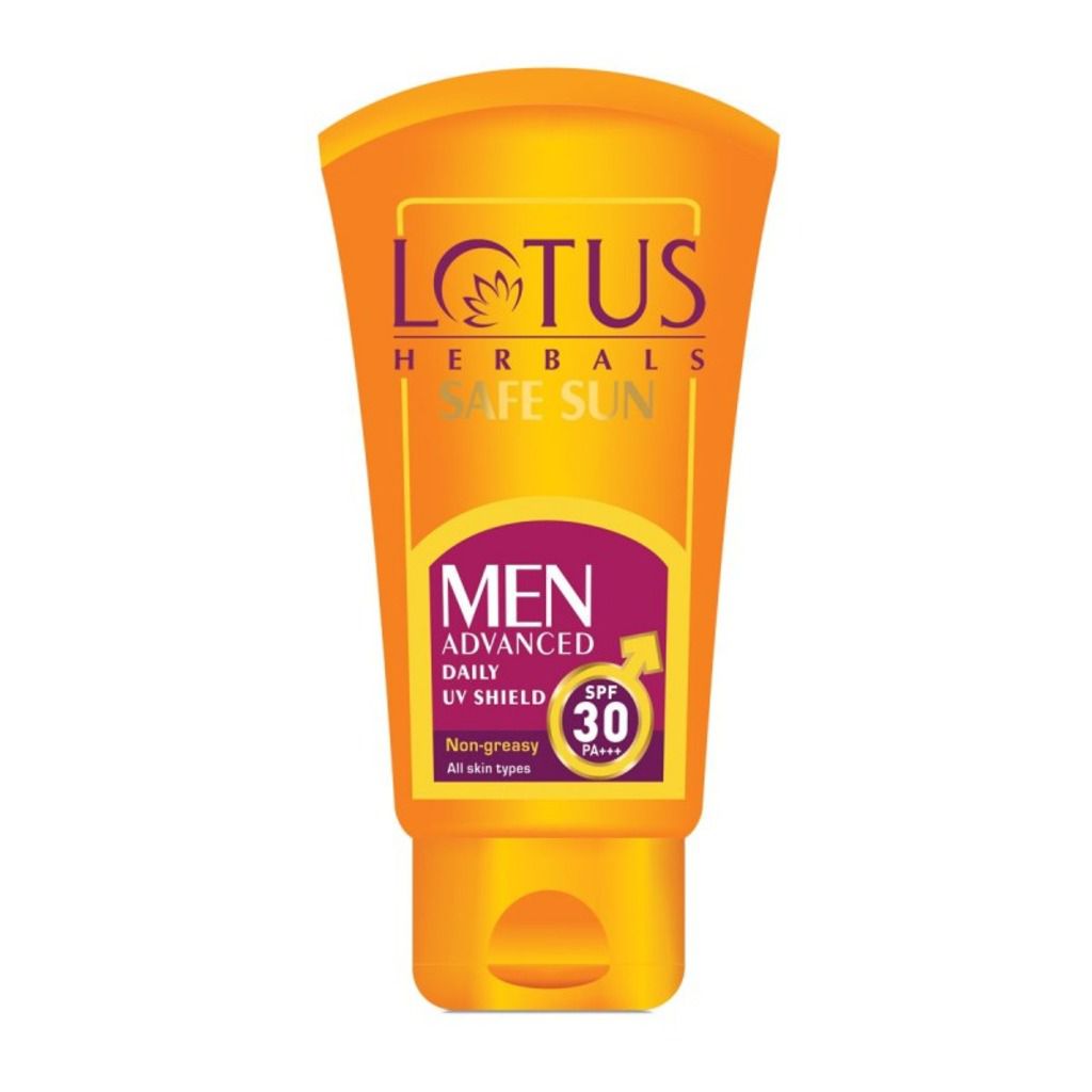 Lotus Herbals Safe Sun Men Advanced Daily UV Shield SPF 30 PA+++